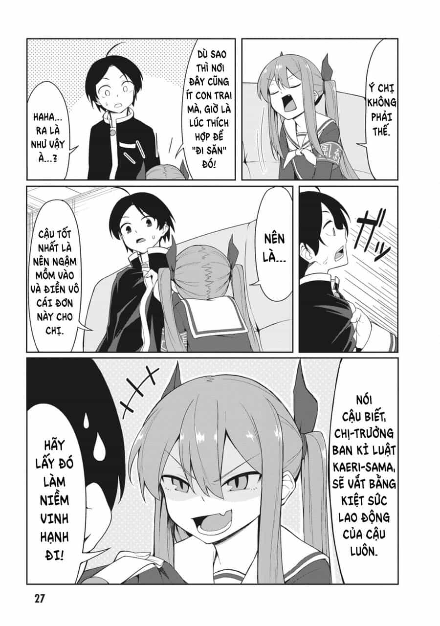 Kuso Zako Fuuki Iinchou Kaeri-Chan - Chương 3 - ảnh 4