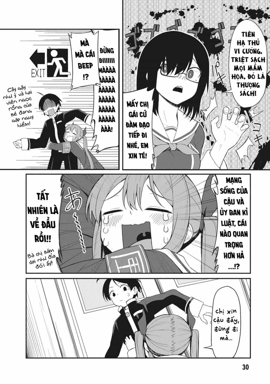 Kuso Zako Fuuki Iinchou Kaeri-Chan - Chương 3 - ảnh 7