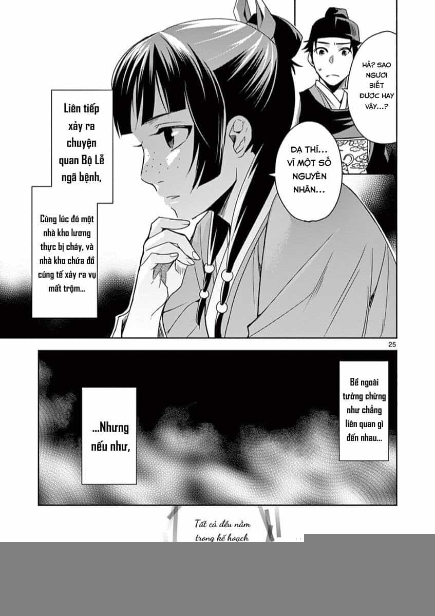 Kusuriya No Hitorigoto ~Maomao No Koukyuu Nazotoki Techou~ - Chương 22 - ảnh 25