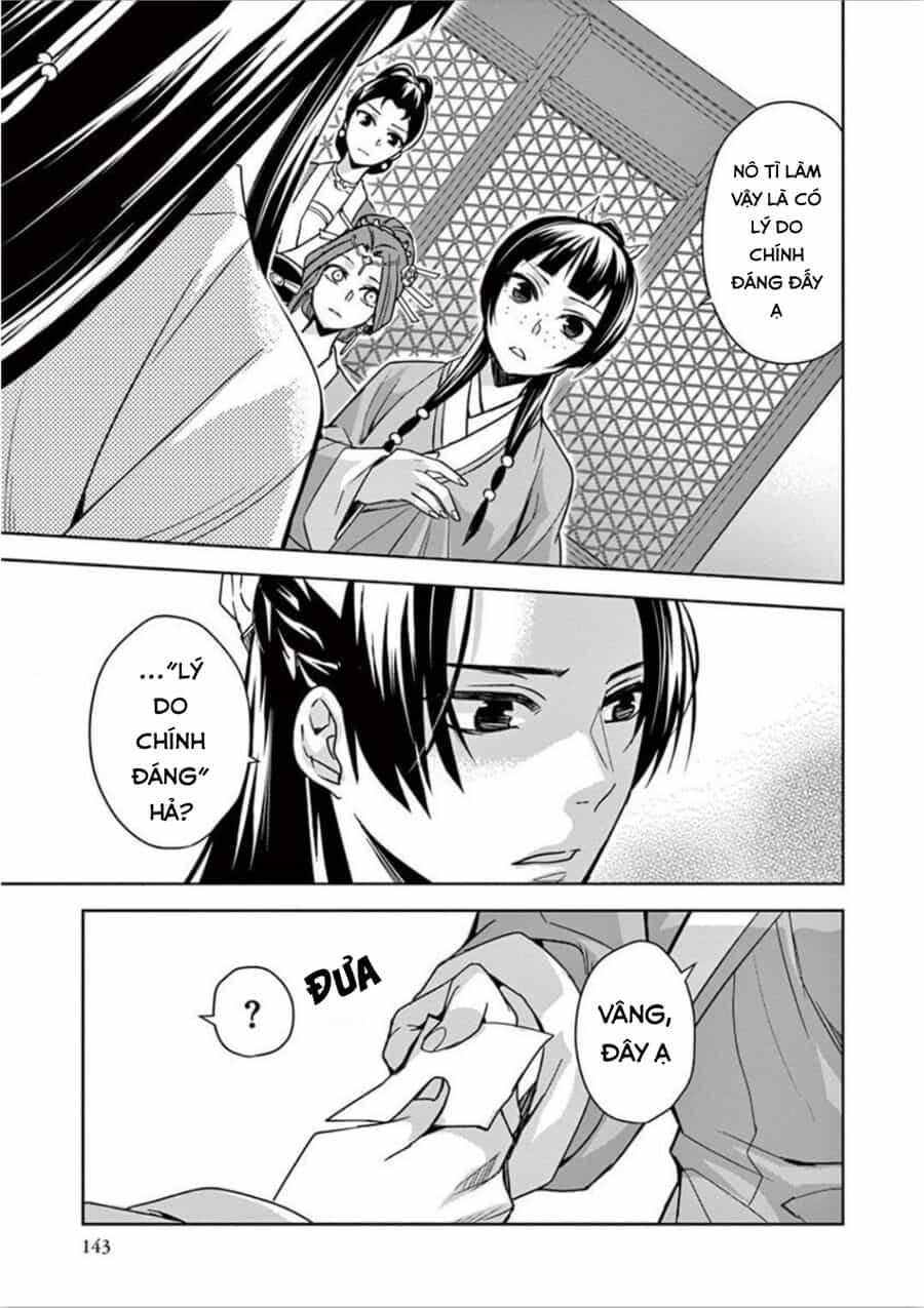 Kusuriya No Hitorigoto ~Maomao No Koukyuu Nazotoki Techou~ - Chương 33 - ảnh 17