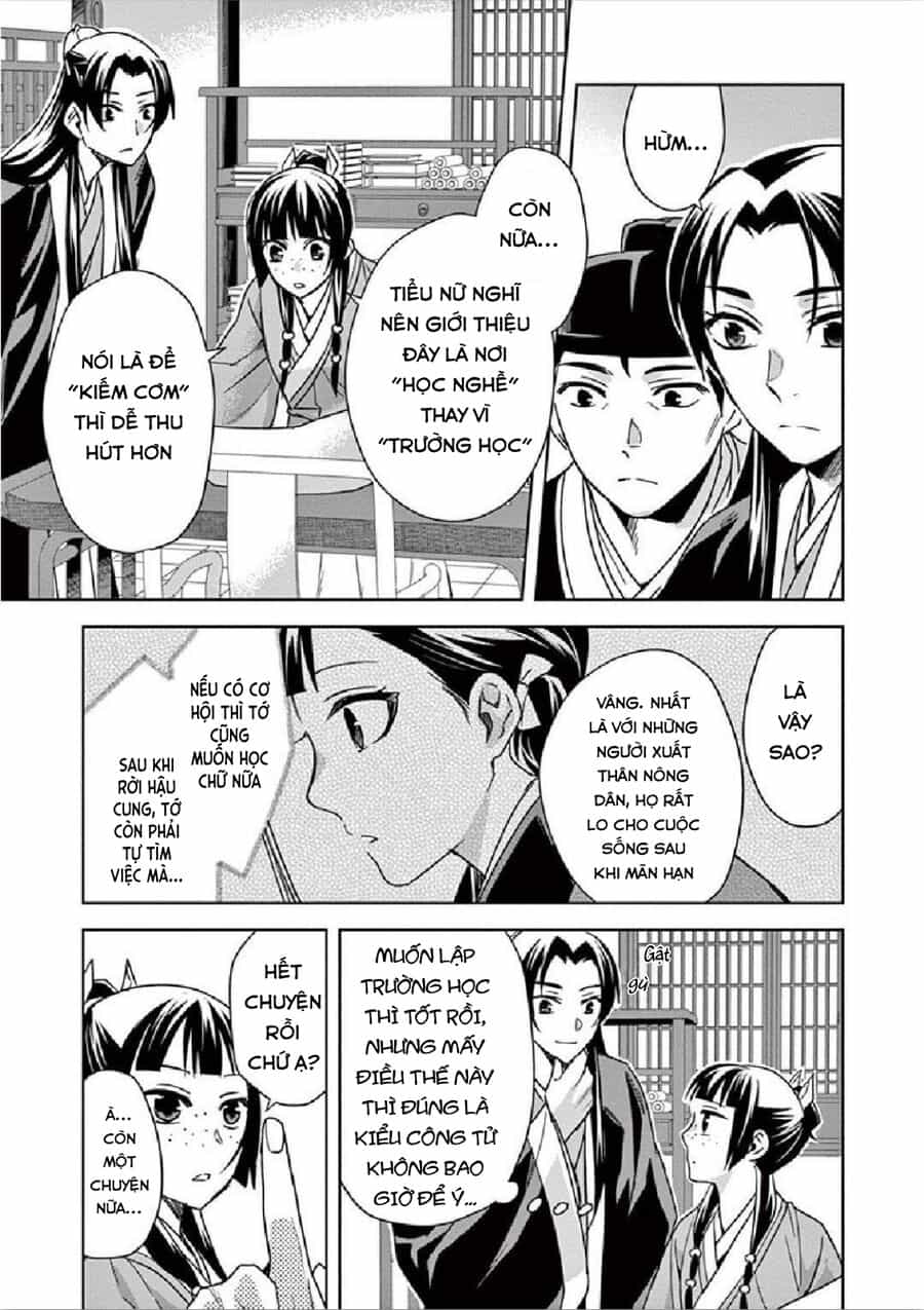 Kusuriya No Hitorigoto ~Maomao No Koukyuu Nazotoki Techou~ - Chương 34 - ảnh 15
