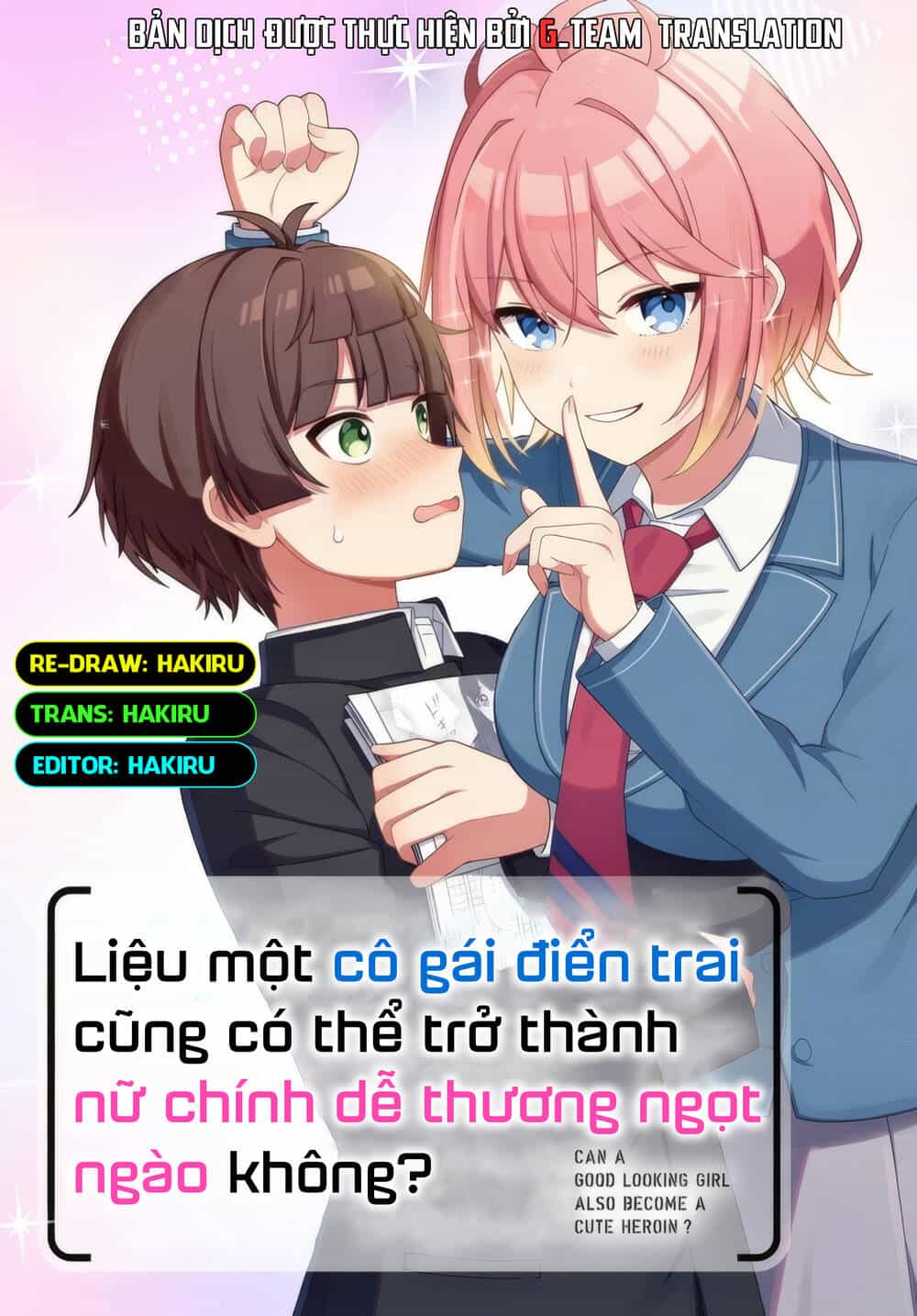 Liệu Một Cô Gái Điển Trai Cũng Có Thể Trở Thành Nữ Chính Dễ Thương Ngọt Ngào Không? - Chương 2 - ảnh 1