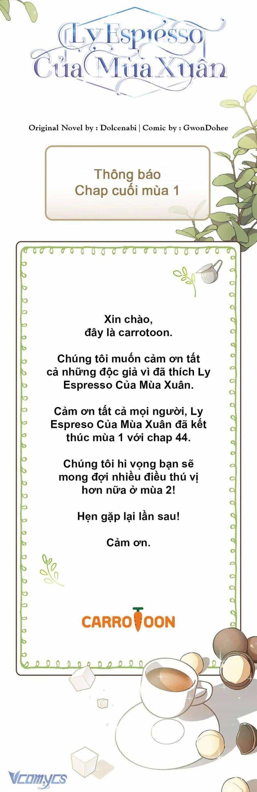 Ly Espresso Của Mùa Xuân - Chương 44 - ảnh 53