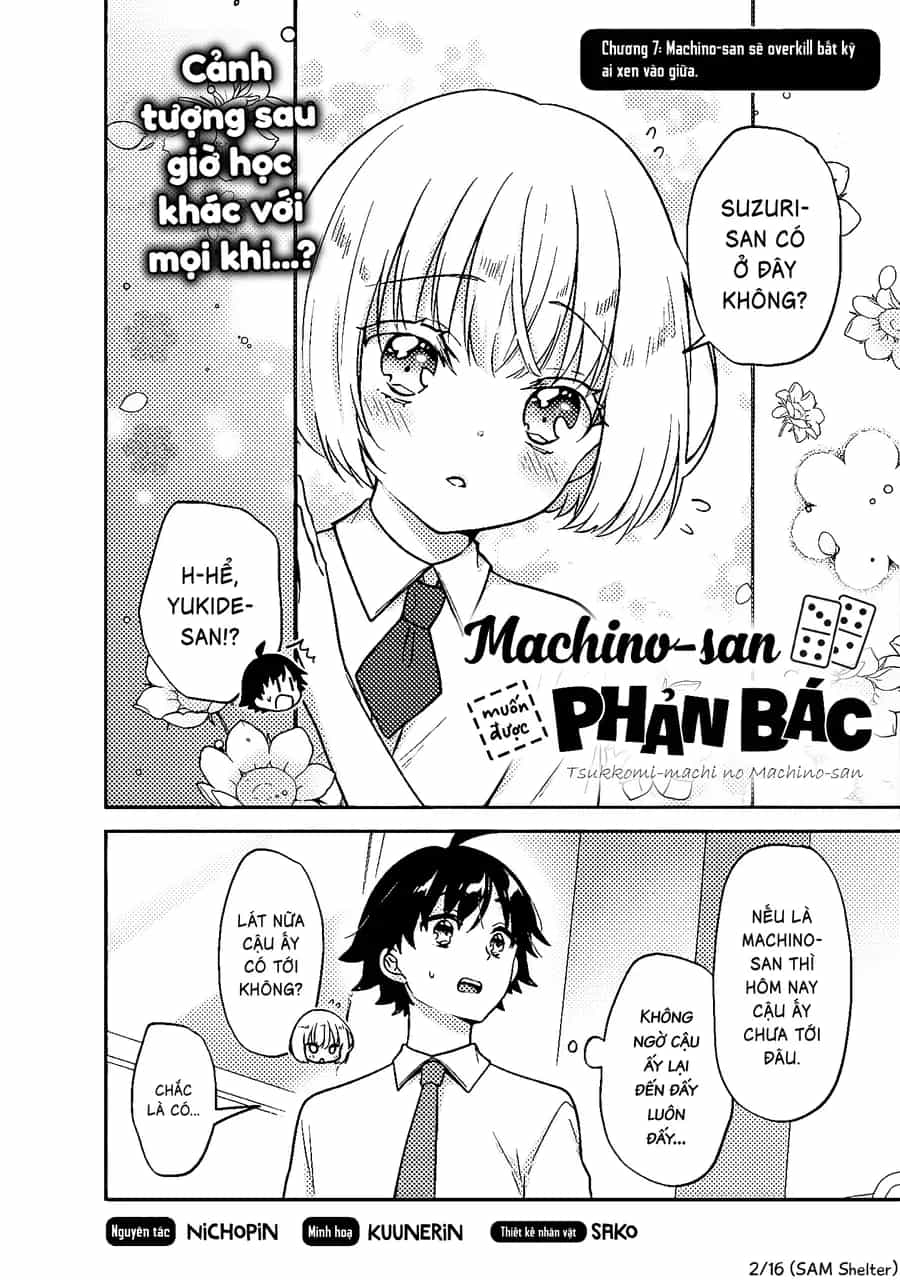 Machino-San Muốn Được Phản Bác - Chương 7 - ảnh 2