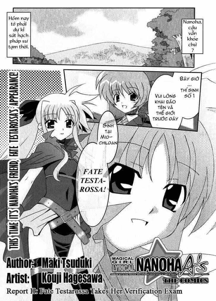 Mahou Shoujo Lyrical Nanoha A's - Chương 2 - ảnh 2