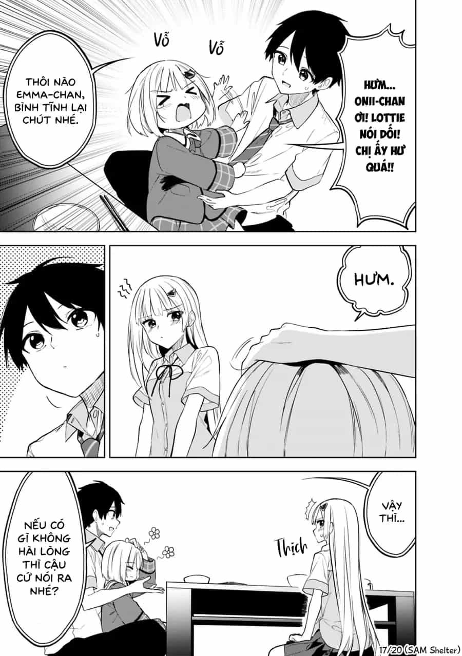 Maigo Ni Natteita Youjo Wo Tasuketara, Otonari Ni Sumu Bishoujo Ryuugakusei Ga Ie Ni Asobi Ni Kuru You Ni Natta Ken Nitsuite - Chương 18 - ảnh 17
