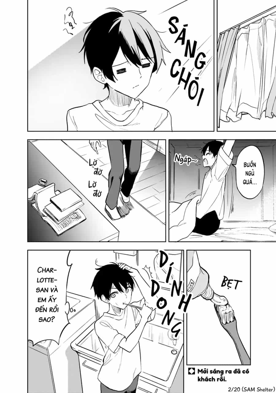 Maigo Ni Natteita Youjo Wo Tasuketara, Otonari Ni Sumu Bishoujo Ryuugakusei Ga Ie Ni Asobi Ni Kuru You Ni Natta Ken Nitsuite - Chương 18 - ảnh 2