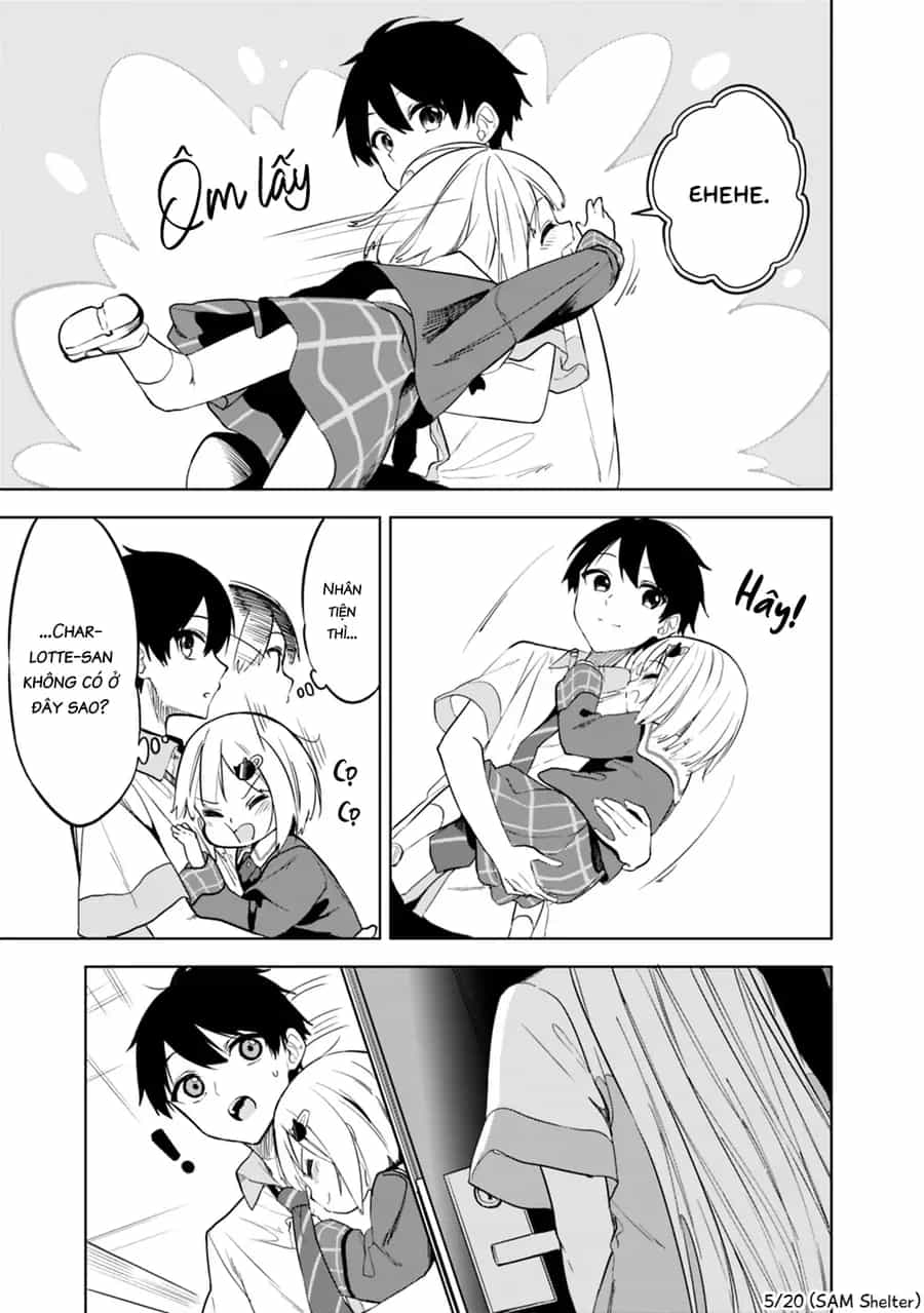 Maigo Ni Natteita Youjo Wo Tasuketara, Otonari Ni Sumu Bishoujo Ryuugakusei Ga Ie Ni Asobi Ni Kuru You Ni Natta Ken Nitsuite - Chương 18 - ảnh 5