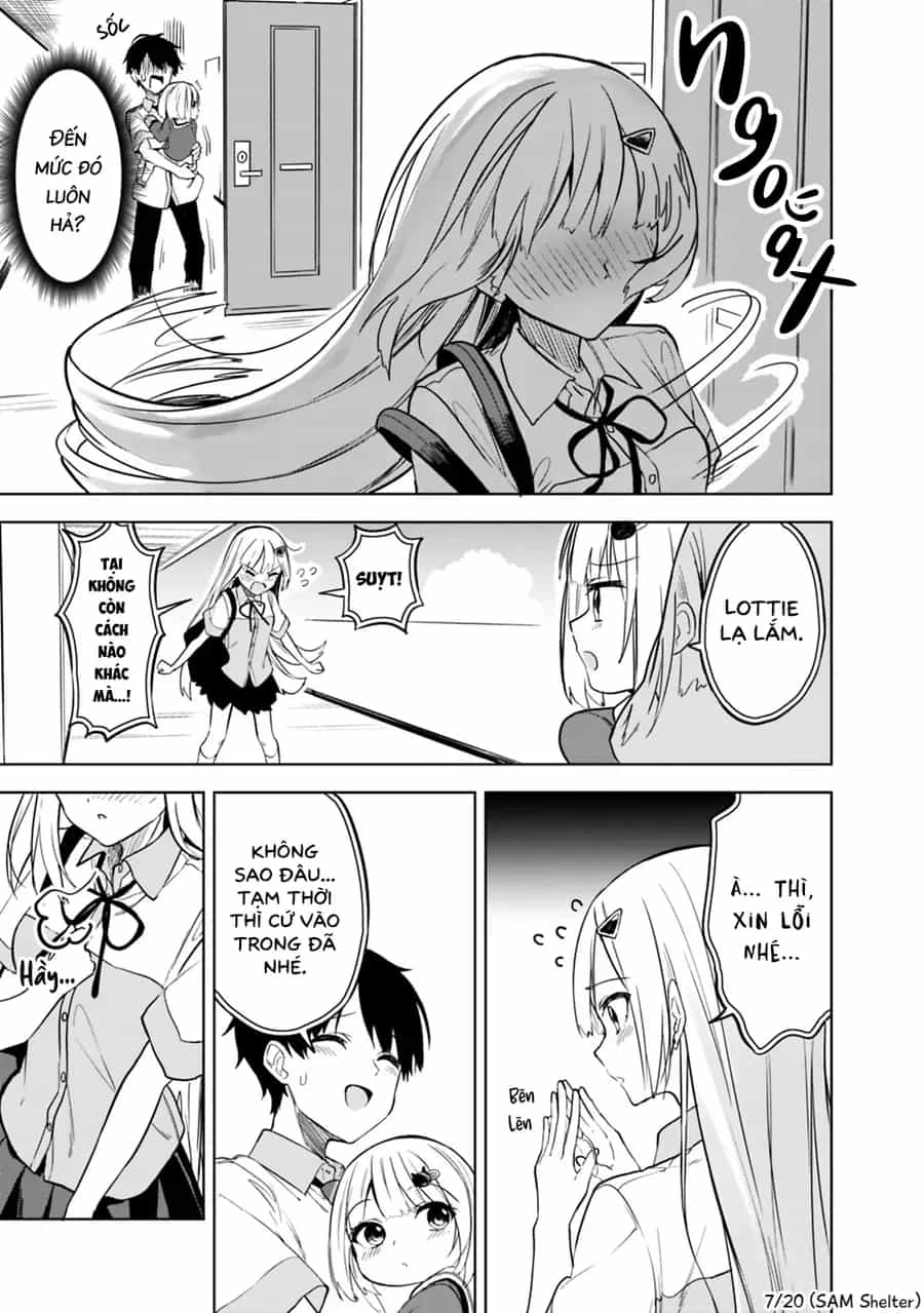 Maigo Ni Natteita Youjo Wo Tasuketara, Otonari Ni Sumu Bishoujo Ryuugakusei Ga Ie Ni Asobi Ni Kuru You Ni Natta Ken Nitsuite - Chương 18 - ảnh 7