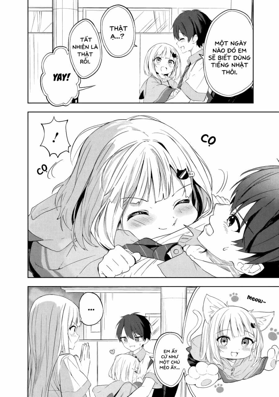 Maigo Ni Natteita Youjo Wo Tasuketara, Otonari Ni Sumu Bishoujo Ryuugakusei Ga Ie Ni Asobi Ni Kuru You Ni Natta Ken Nitsuite - Chương 2 - ảnh 12