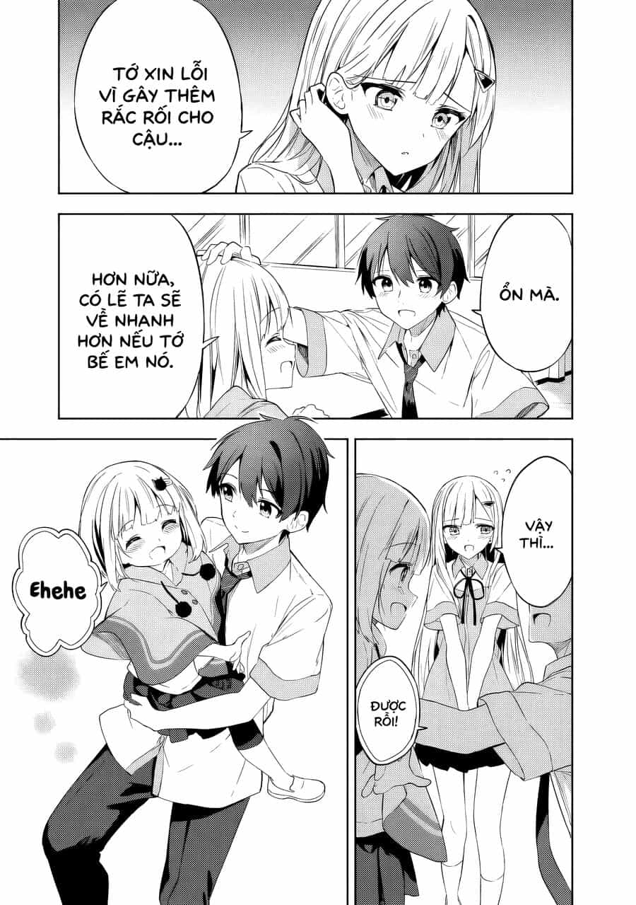 Maigo Ni Natteita Youjo Wo Tasuketara, Otonari Ni Sumu Bishoujo Ryuugakusei Ga Ie Ni Asobi Ni Kuru You Ni Natta Ken Nitsuite - Chương 2 - ảnh 9