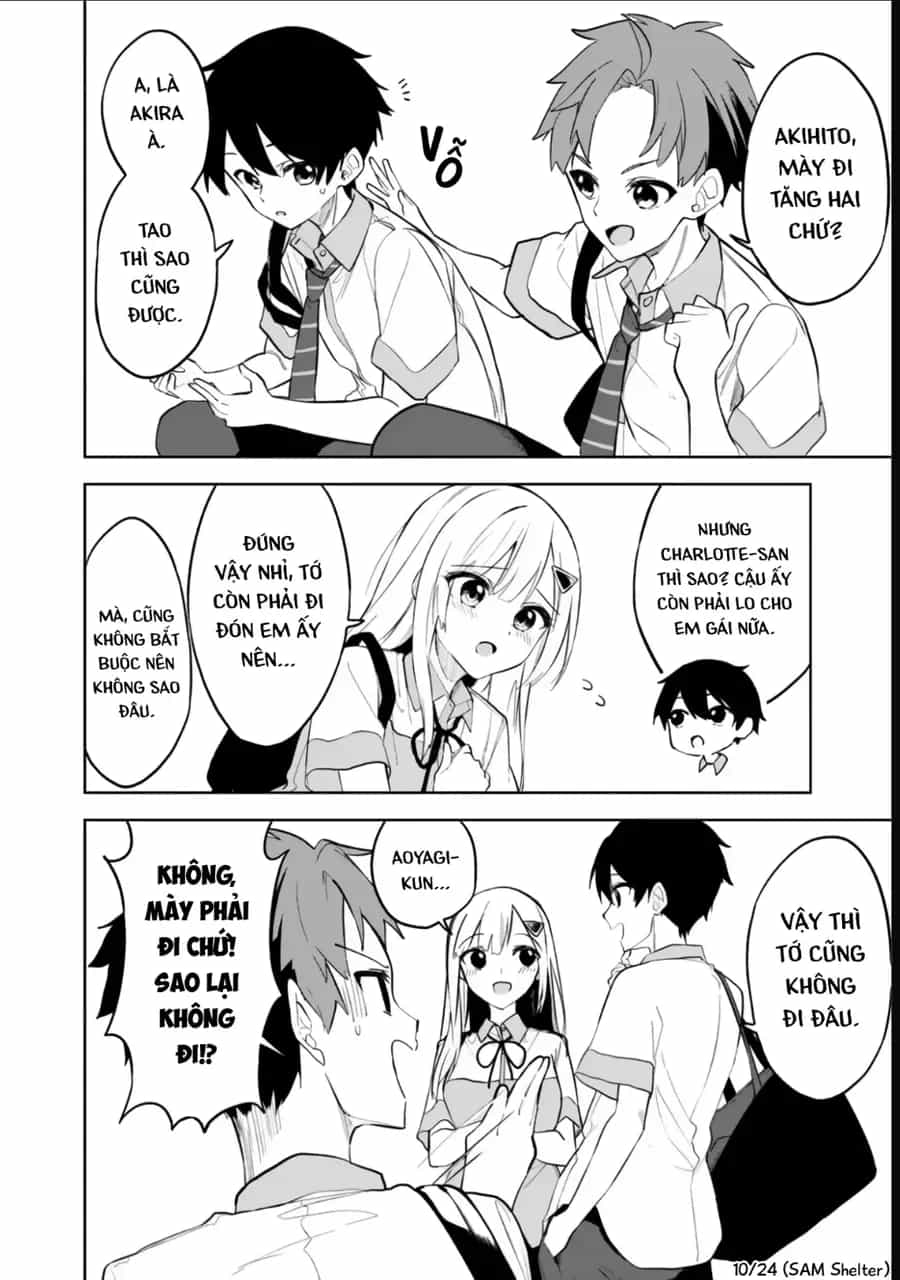 Maigo Ni Natteita Youjo Wo Tasuketara, Otonari Ni Sumu Bishoujo Ryuugakusei Ga Ie Ni Asobi Ni Kuru You Ni Natta Ken Nitsuite - Chương 25 - ảnh 10