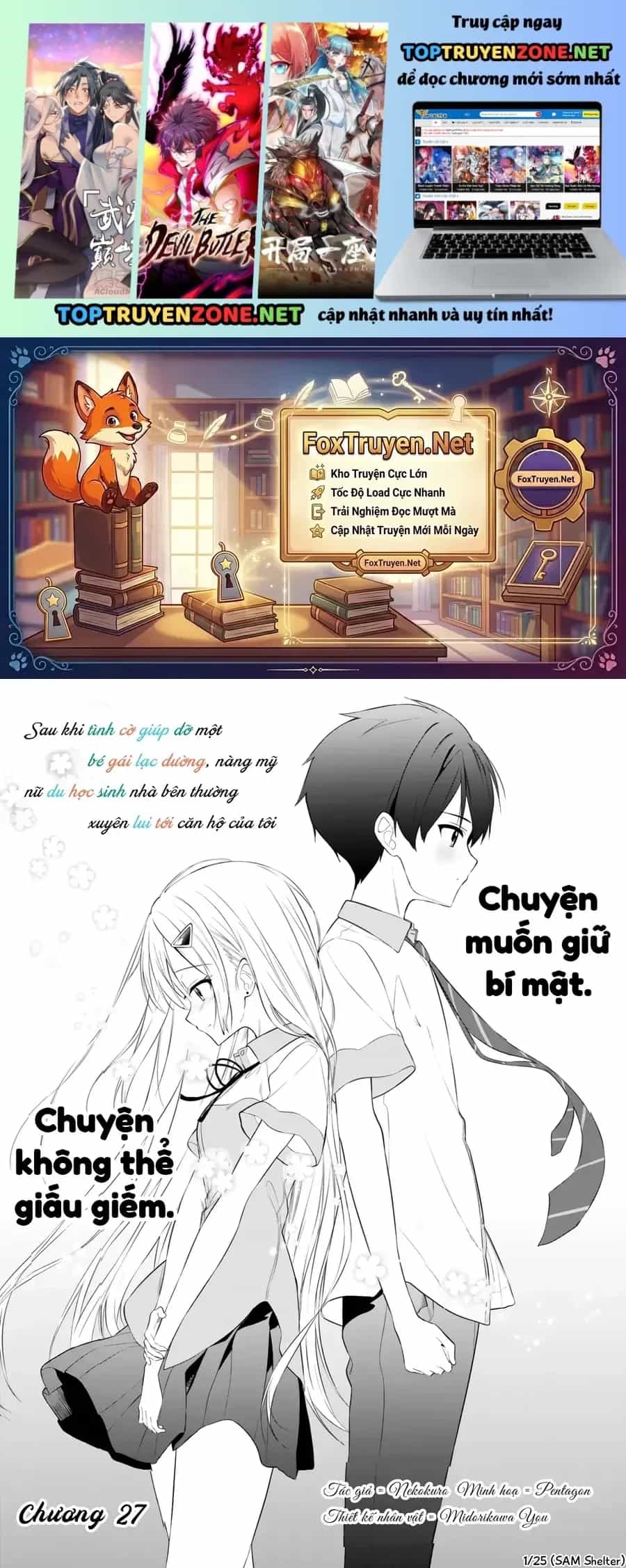 Maigo Ni Natteita Youjo Wo Tasuketara, Otonari Ni Sumu Bishoujo Ryuugakusei Ga Ie Ni Asobi Ni Kuru You Ni Natta Ken Nitsuite - Chương 27 - ảnh 2
