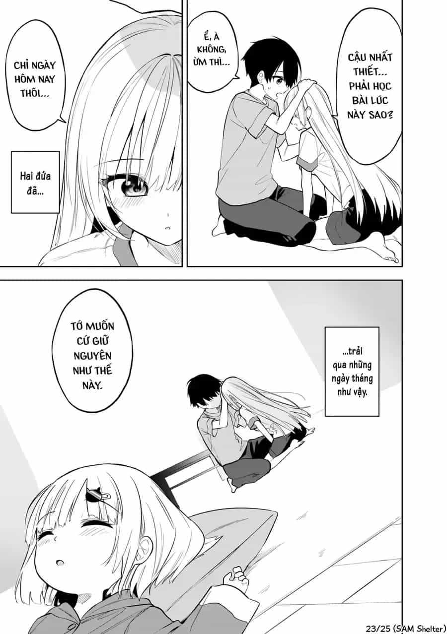 Maigo Ni Natteita Youjo Wo Tasuketara, Otonari Ni Sumu Bishoujo Ryuugakusei Ga Ie Ni Asobi Ni Kuru You Ni Natta Ken Nitsuite - Chương 27 - ảnh 24