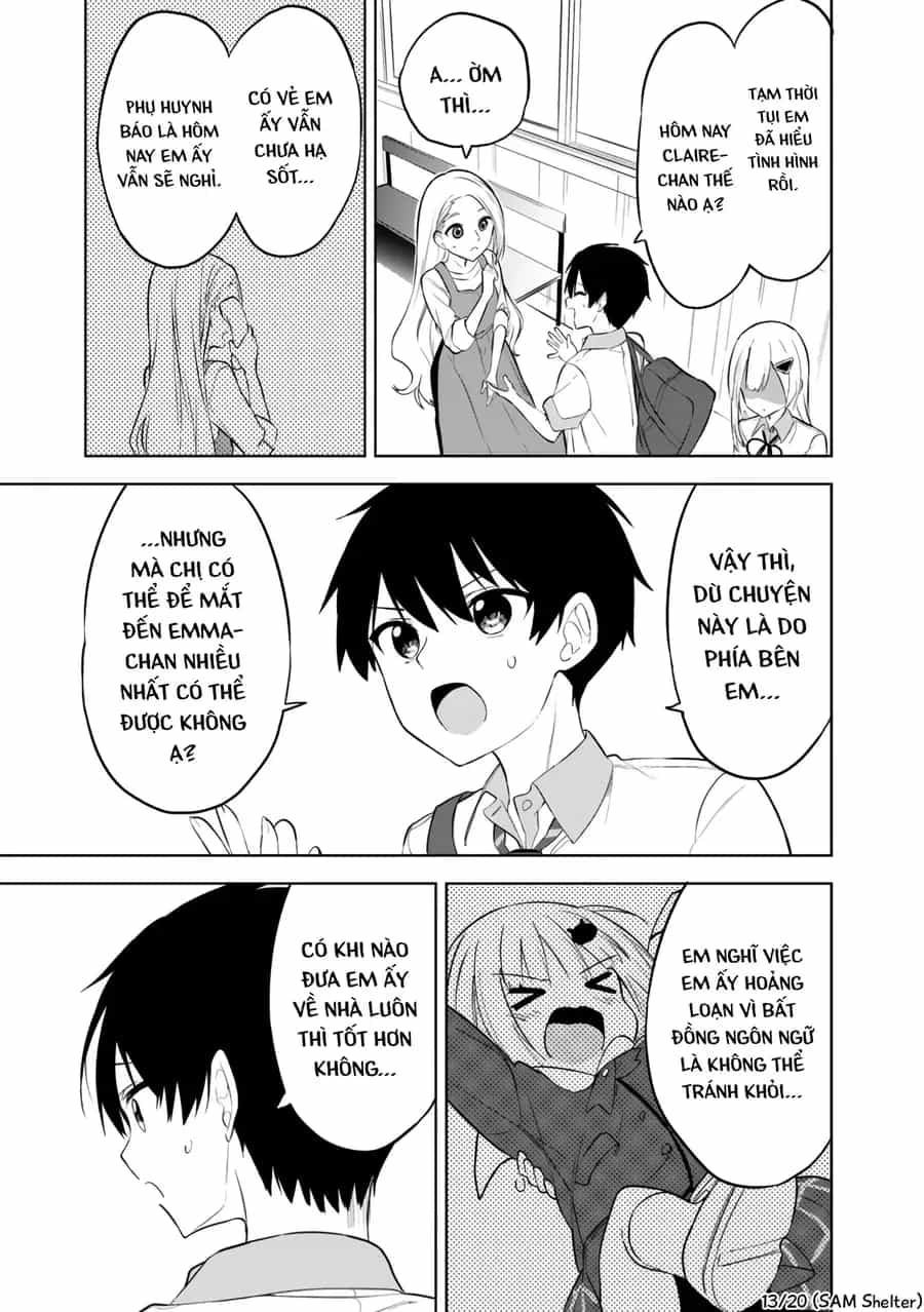 Maigo Ni Natteita Youjo Wo Tasuketara, Otonari Ni Sumu Bishoujo Ryuugakusei Ga Ie Ni Asobi Ni Kuru You Ni Natta Ken Nitsuite - Chương 28 - ảnh 13