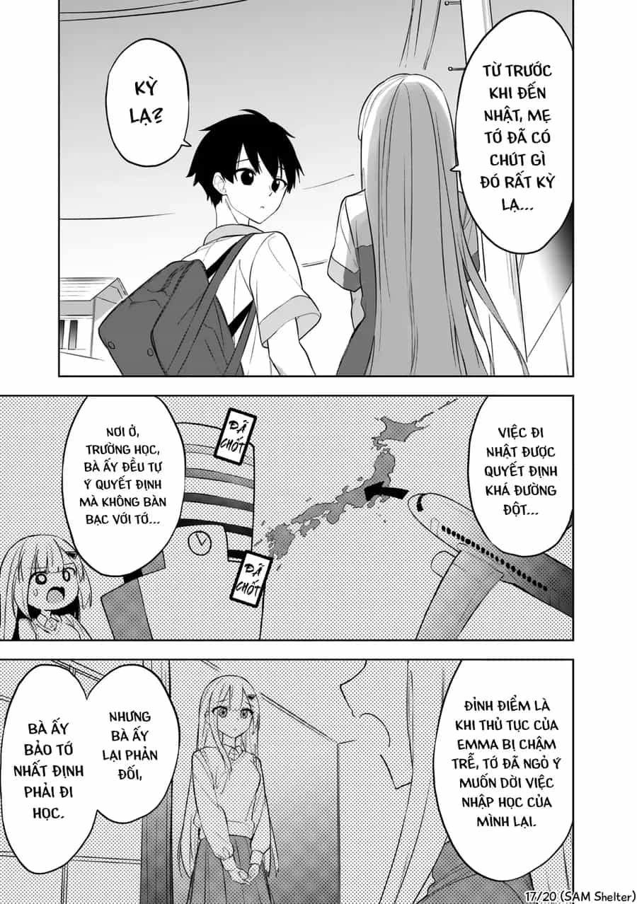 Maigo Ni Natteita Youjo Wo Tasuketara, Otonari Ni Sumu Bishoujo Ryuugakusei Ga Ie Ni Asobi Ni Kuru You Ni Natta Ken Nitsuite - Chương 28 - ảnh 17