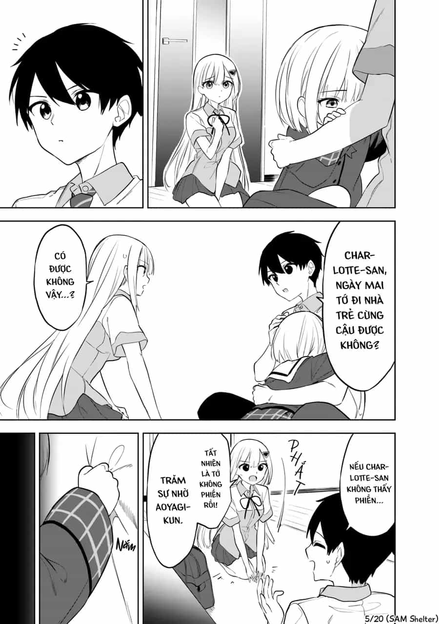 Maigo Ni Natteita Youjo Wo Tasuketara, Otonari Ni Sumu Bishoujo Ryuugakusei Ga Ie Ni Asobi Ni Kuru You Ni Natta Ken Nitsuite - Chương 28 - ảnh 5
