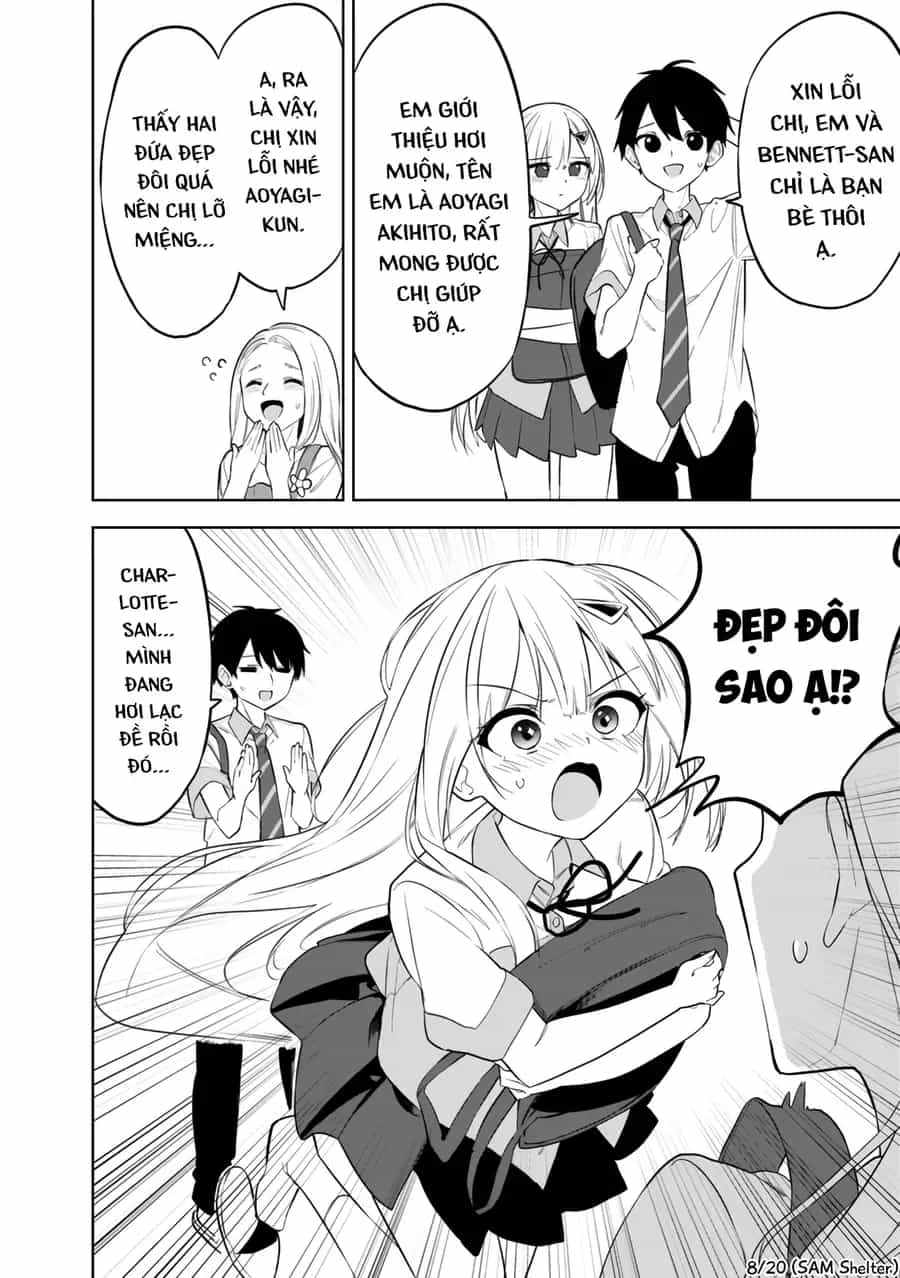 Maigo Ni Natteita Youjo Wo Tasuketara, Otonari Ni Sumu Bishoujo Ryuugakusei Ga Ie Ni Asobi Ni Kuru You Ni Natta Ken Nitsuite - Chương 28 - ảnh 8