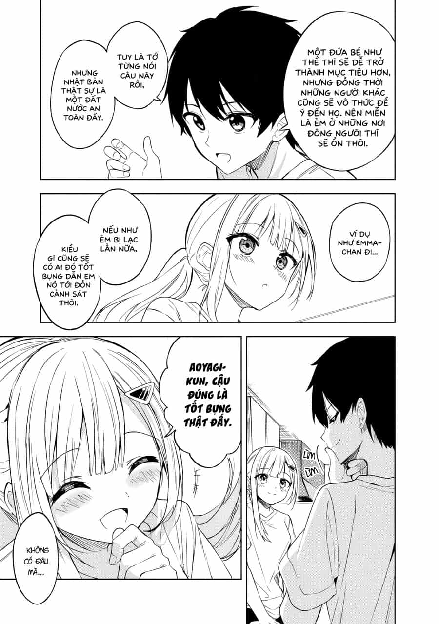 Maigo Ni Natteita Youjo Wo Tasuketara, Otonari Ni Sumu Bishoujo Ryuugakusei Ga Ie Ni Asobi Ni Kuru You Ni Natta Ken Nitsuite - Chương 4 - ảnh 14