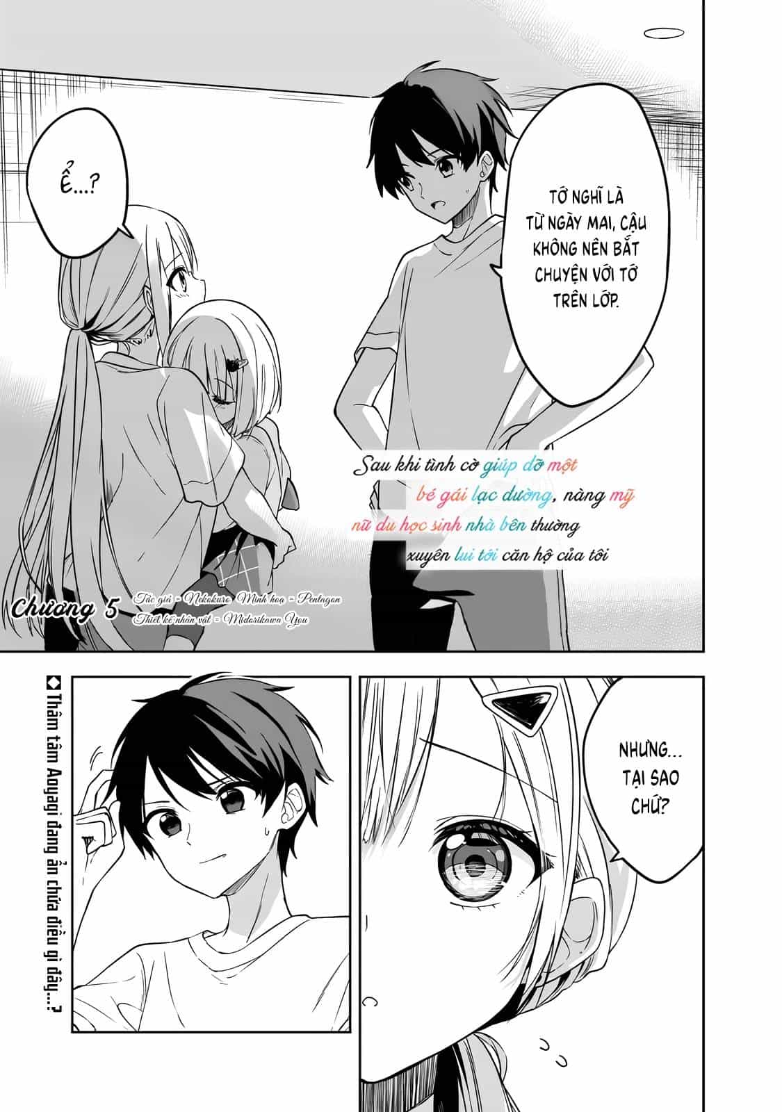 Maigo Ni Natteita Youjo Wo Tasuketara, Otonari Ni Sumu Bishoujo Ryuugakusei Ga Ie Ni Asobi Ni Kuru You Ni Natta Ken Nitsuite - Chương 5 - ảnh 2