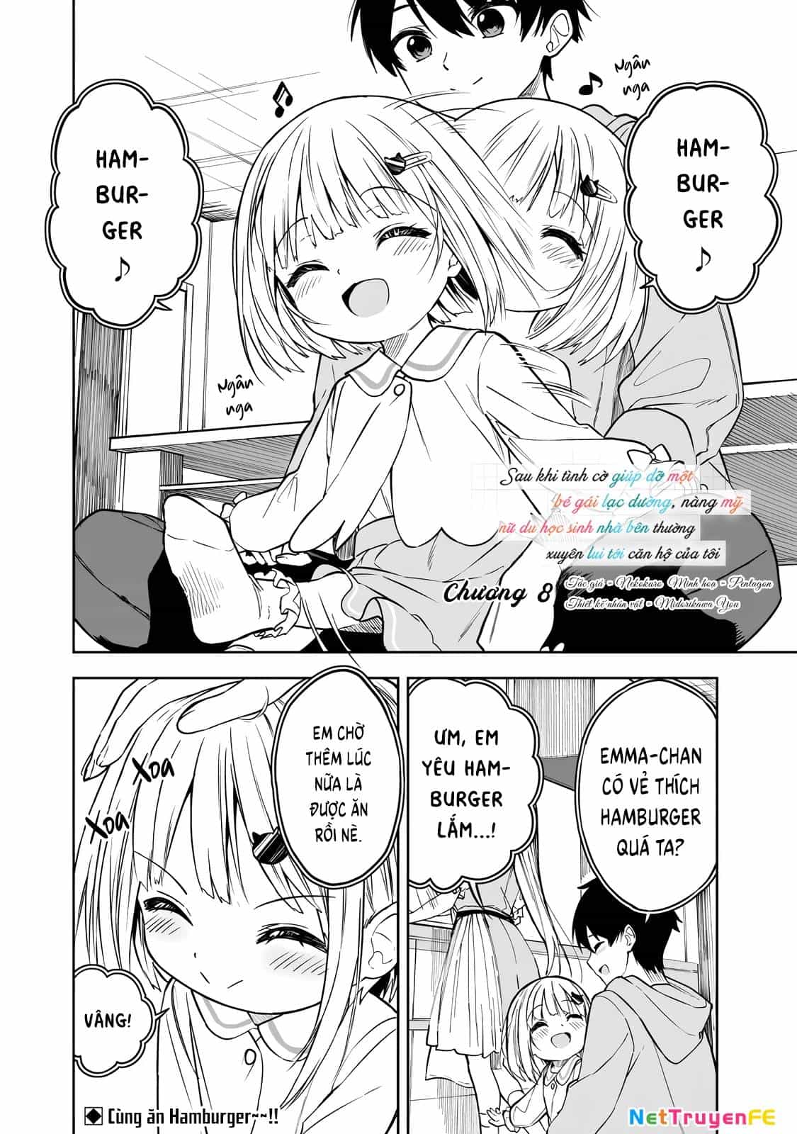 Maigo Ni Natteita Youjo Wo Tasuketara, Otonari Ni Sumu Bishoujo Ryuugakusei Ga Ie Ni Asobi Ni Kuru You Ni Natta Ken Nitsuite - Chương 8 - ảnh 2