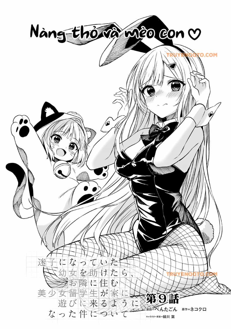 Maigo Ni Natteita Youjo Wo Tasuketara, Otonari Ni Sumu Bishoujo Ryuugakusei Ga Ie Ni Asobi Ni Kuru You Ni Natta Ken Nitsuite - Chương 9 - ảnh 2