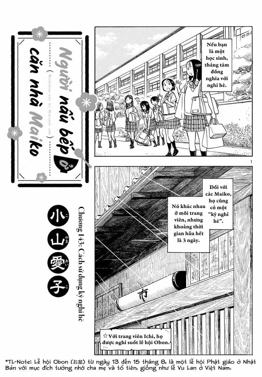 Maiko-San Chi No Makanai-San - Chương 143 - ảnh 1