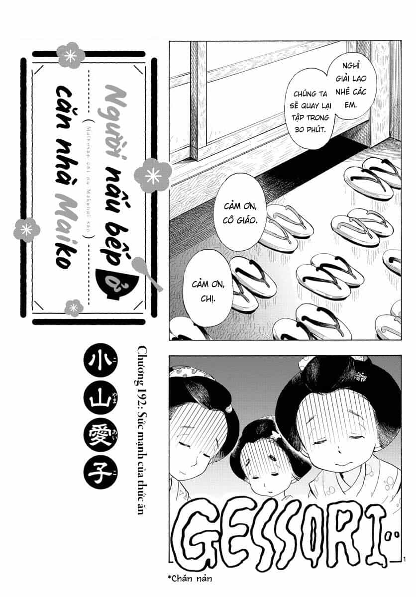 Maiko-San Chi No Makanai-San - Chương 192 - ảnh 1