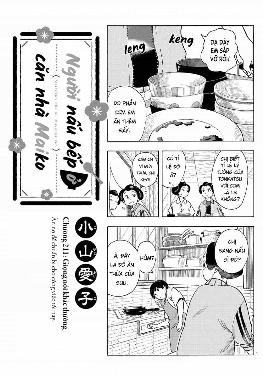 Maiko-San Chi No Makanai-San - Chương 211 - ảnh 1