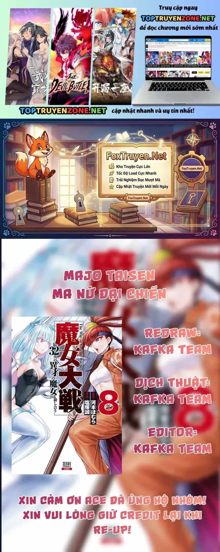 Majo Taisen - The War Of Greedy Witches - Chương 64 - ảnh 2