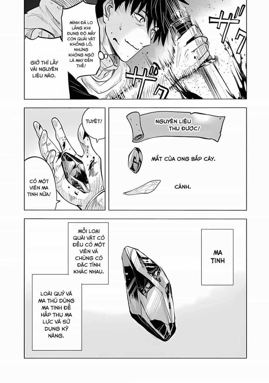 Makyo Seikatsu ~ Gakeppuchi Boken Sha Ga Hiki Komoru Ni Ha Hirosugiru - Chương 1 - ảnh 16