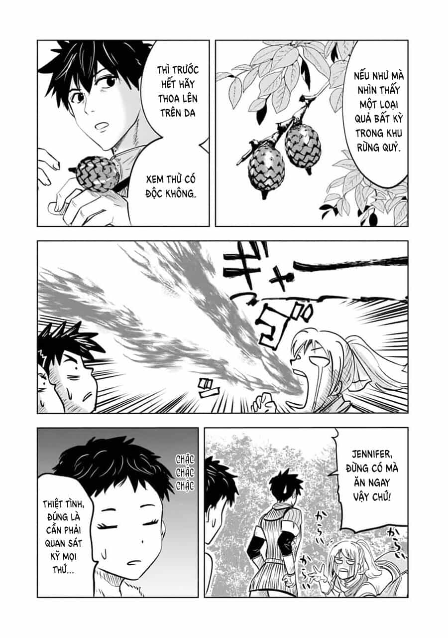 Makyo Seikatsu ~ Gakeppuchi Boken Sha Ga Hiki Komoru Ni Ha Hirosugiru - Chương 13.2 - ảnh 5