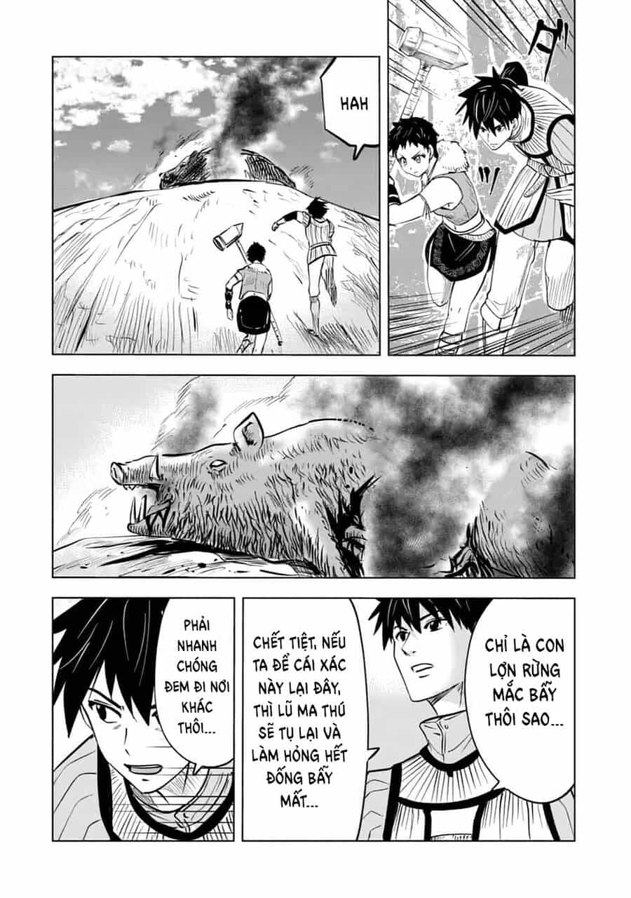 Makyo Seikatsu ~ Gakeppuchi Boken Sha Ga Hiki Komoru Ni Ha Hirosugiru - Chương 14 - ảnh 24
