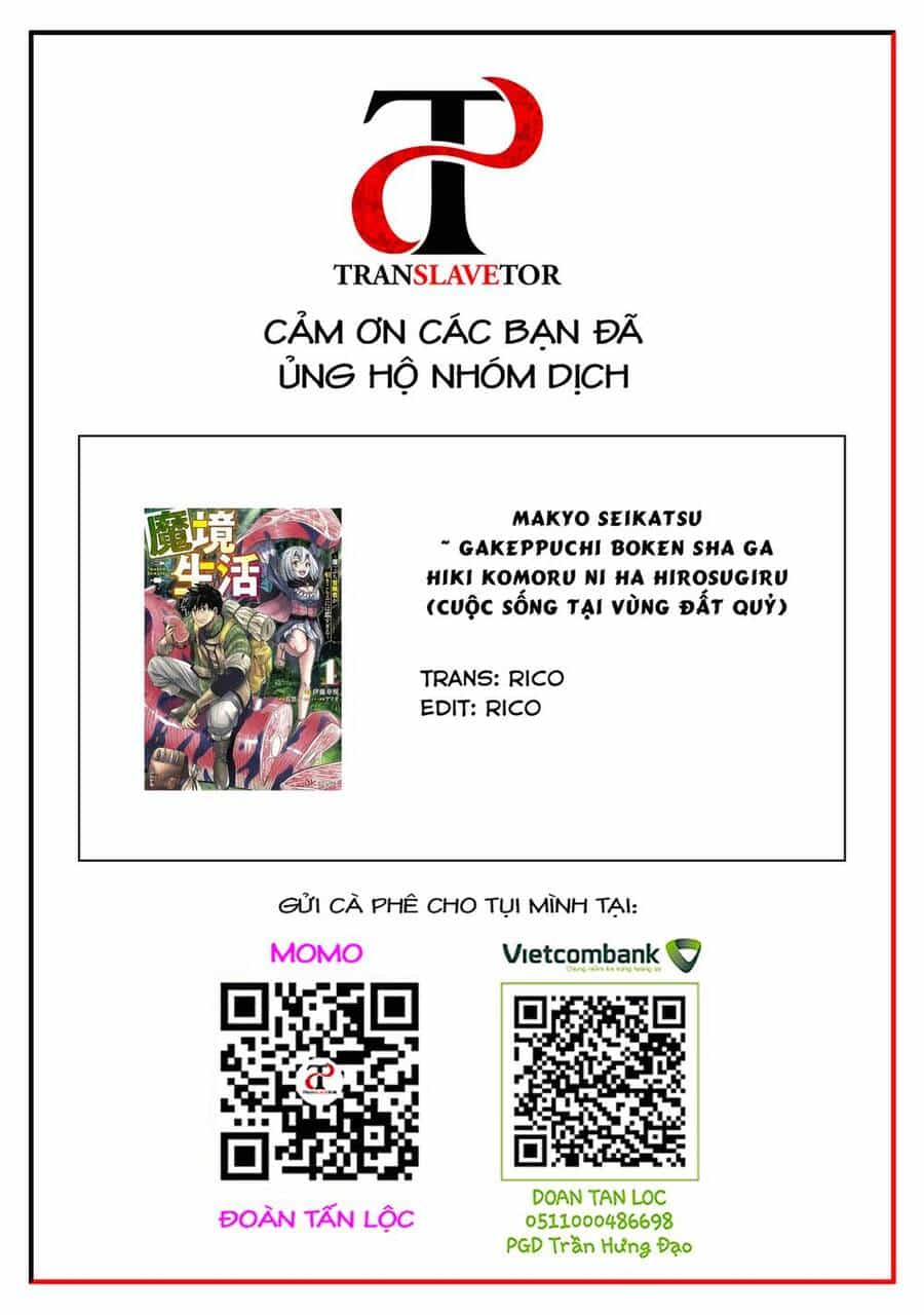 Makyo Seikatsu ~ Gakeppuchi Boken Sha Ga Hiki Komoru Ni Ha Hirosugiru - Chương 2.2 - ảnh 20