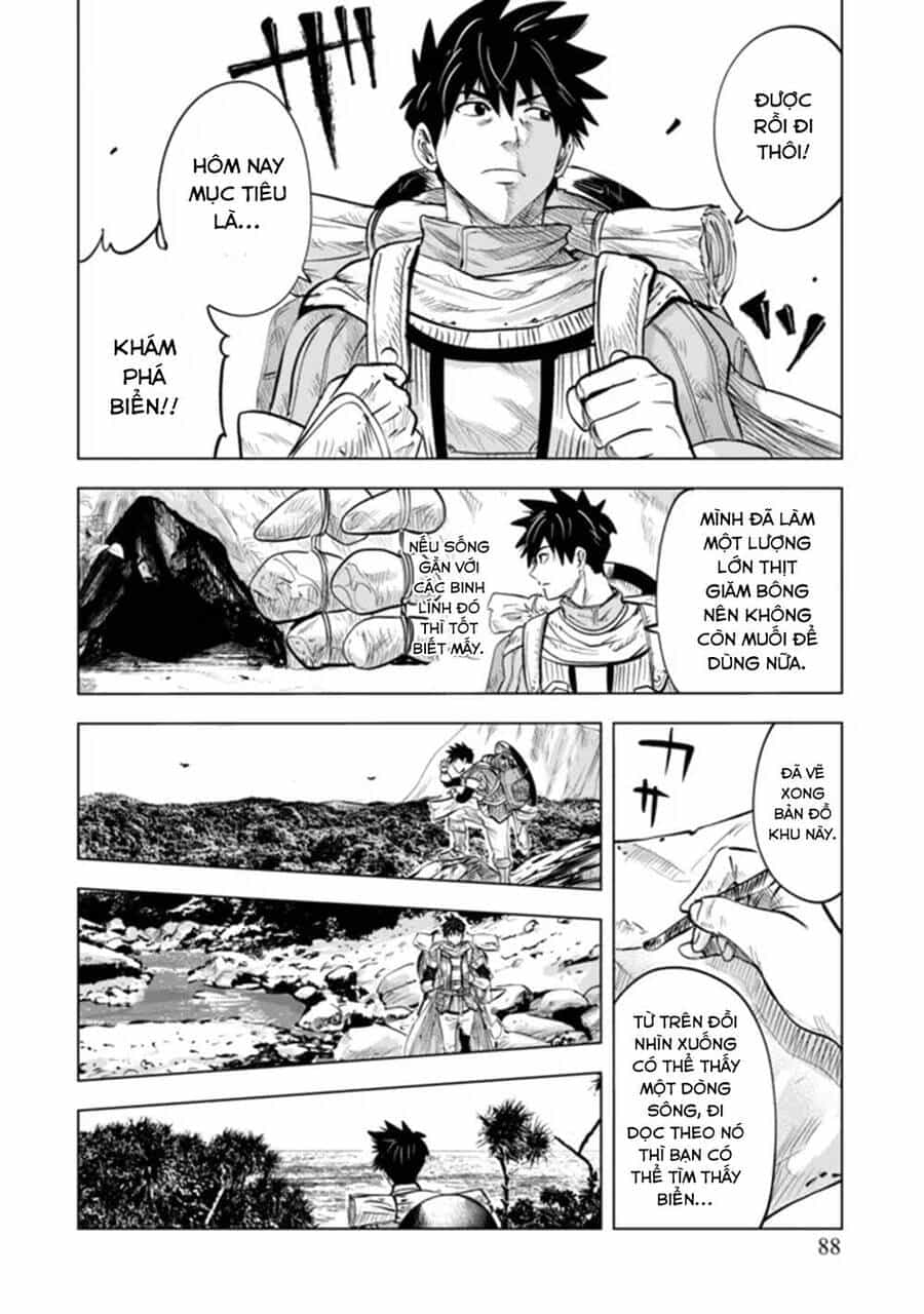Makyo Seikatsu ~ Gakeppuchi Boken Sha Ga Hiki Komoru Ni Ha Hirosugiru - Chương 3 - ảnh 14