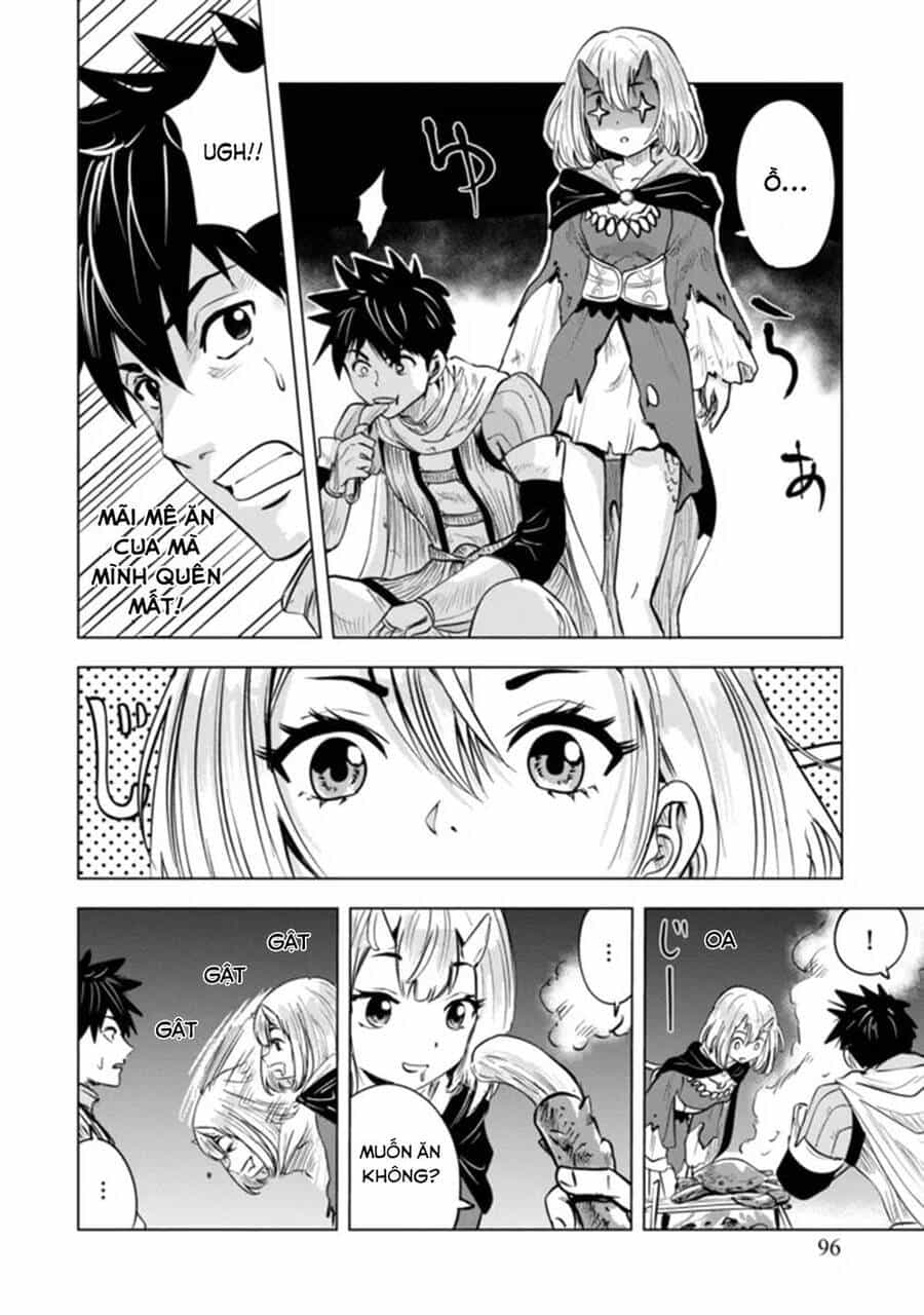 Makyo Seikatsu ~ Gakeppuchi Boken Sha Ga Hiki Komoru Ni Ha Hirosugiru - Chương 4 - ảnh 4