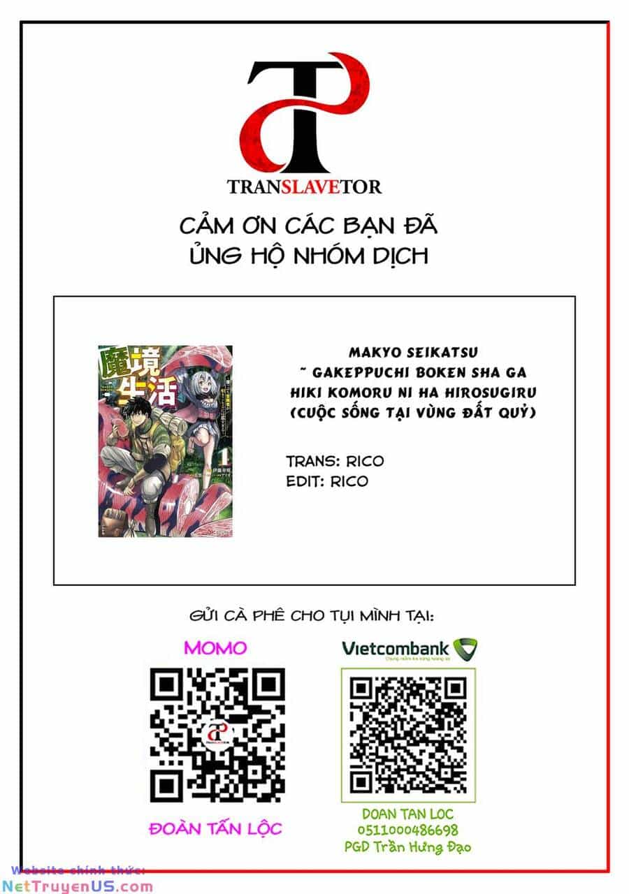 Makyo Seikatsu ~ Gakeppuchi Boken Sha Ga Hiki Komoru Ni Ha Hirosugiru - Chương 4.2 - ảnh 13