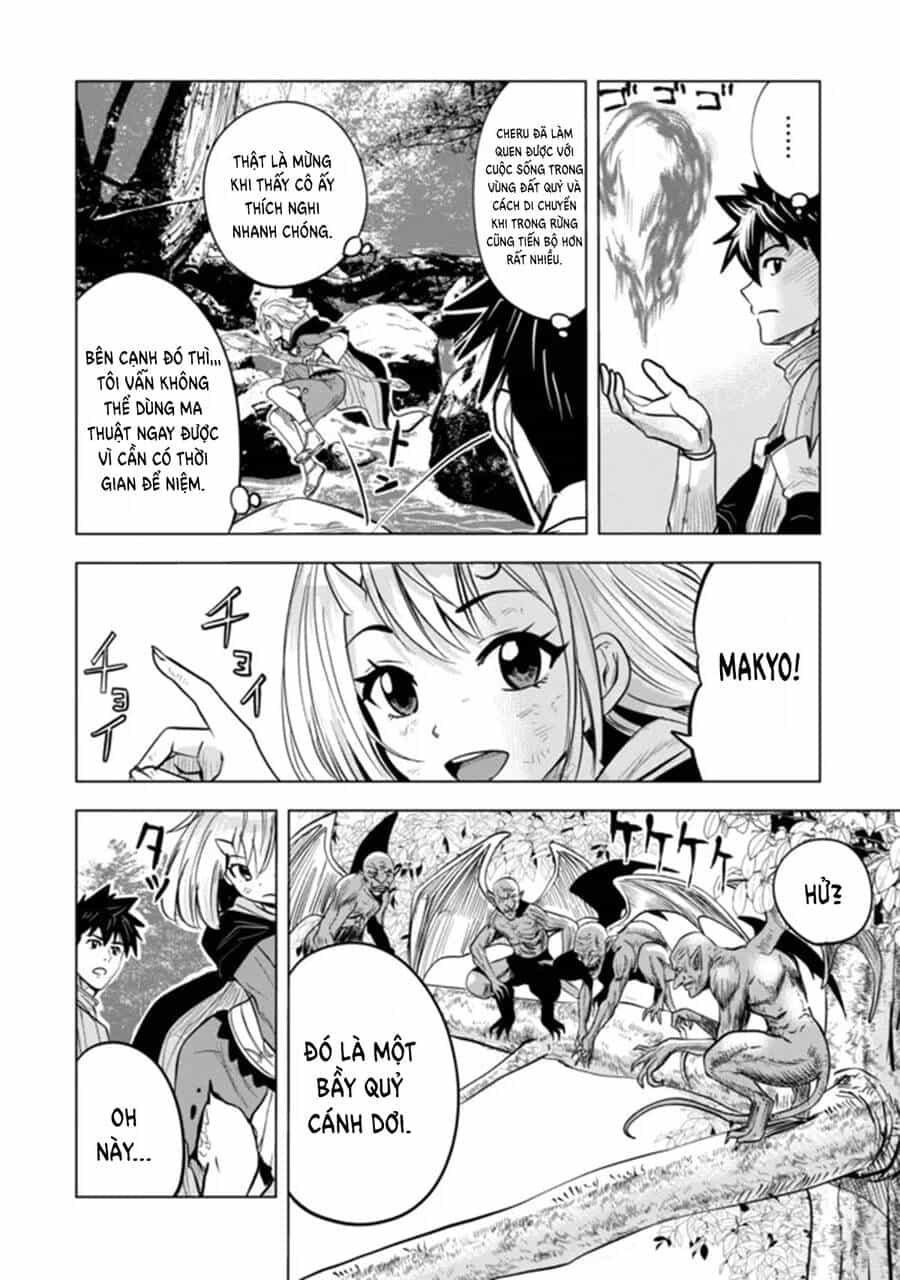 Makyo Seikatsu ~ Gakeppuchi Boken Sha Ga Hiki Komoru Ni Ha Hirosugiru - Chương 5 - ảnh 8