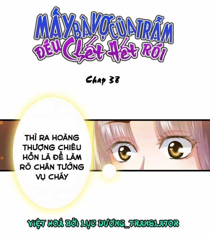 Mấy Bà Vợ Của Trẫm Đều Chết Hết Rồi - Chương 38 - ảnh 1