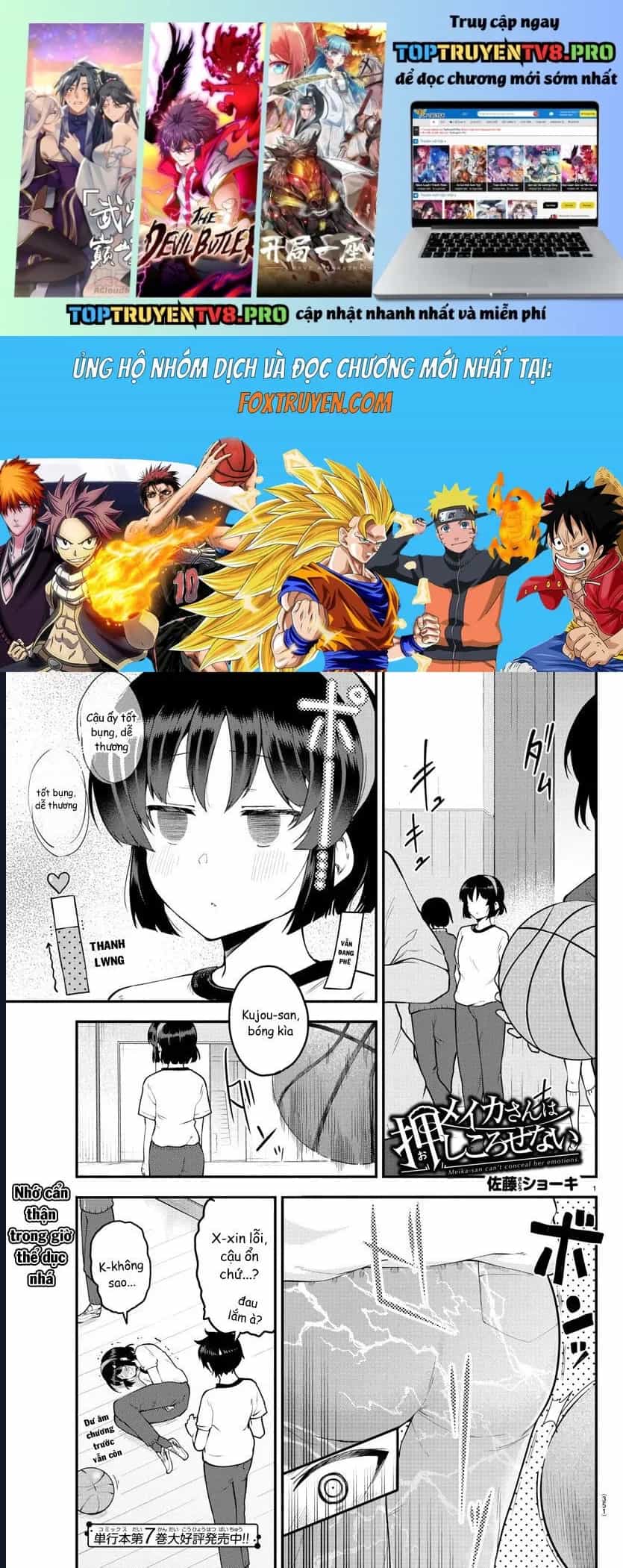 Meika-San Can't Conceal Her Emotions - Chương 103 - ảnh 2