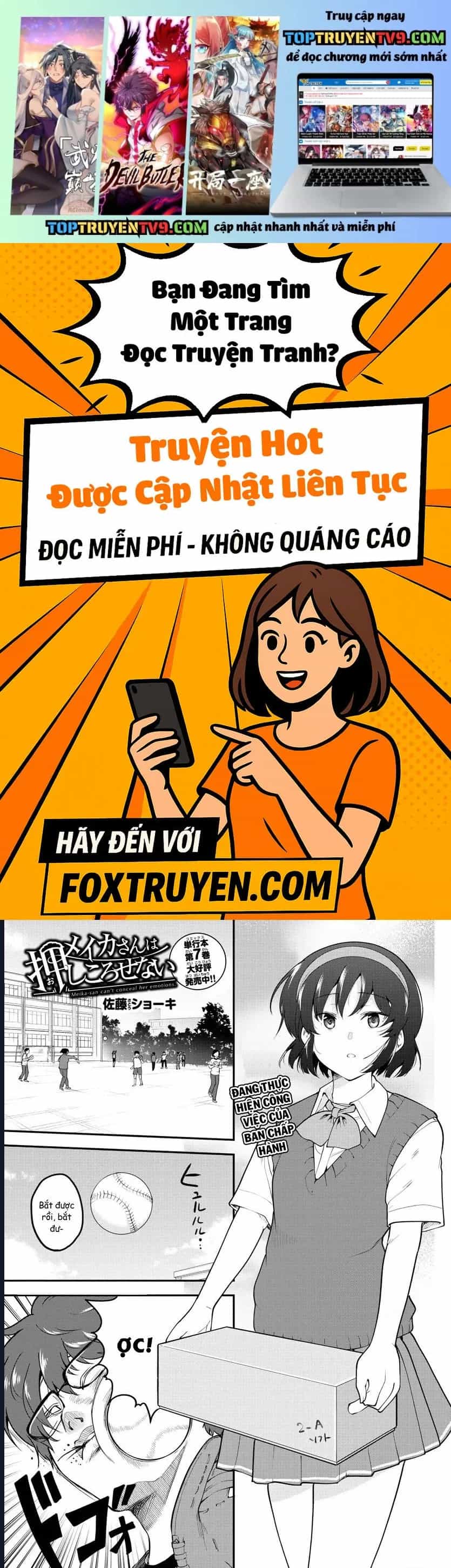 Meika-San Can't Conceal Her Emotions - Chương 104 - ảnh 2