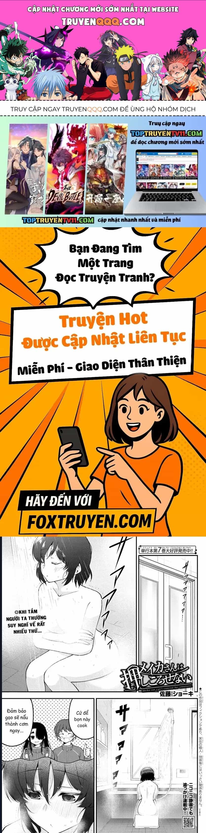 Meika-San Can't Conceal Her Emotions - Chương 106 - ảnh 1