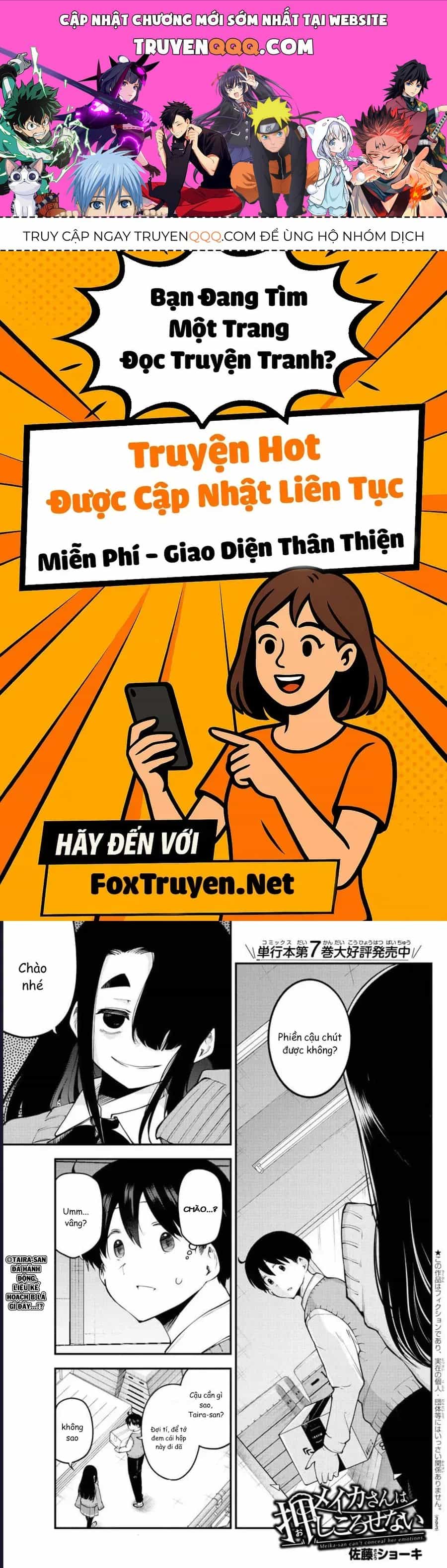 Meika-San Can't Conceal Her Emotions - Chương 109 - ảnh 1