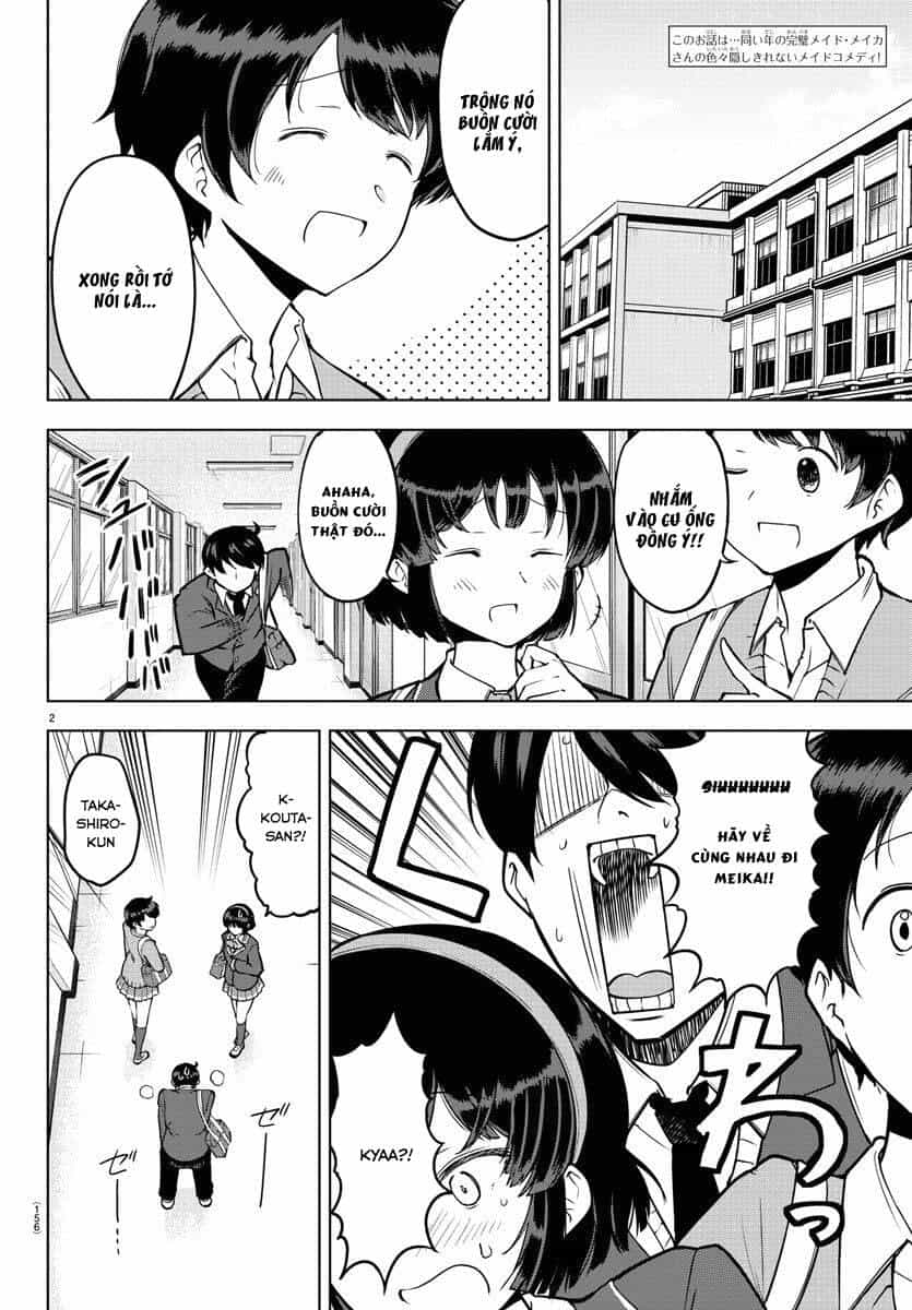 Meika-San Can't Conceal Her Emotions - Chương 17 - ảnh 2