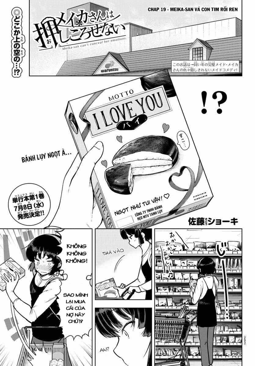 Meika-San Can't Conceal Her Emotions - Chương 19 - ảnh 1