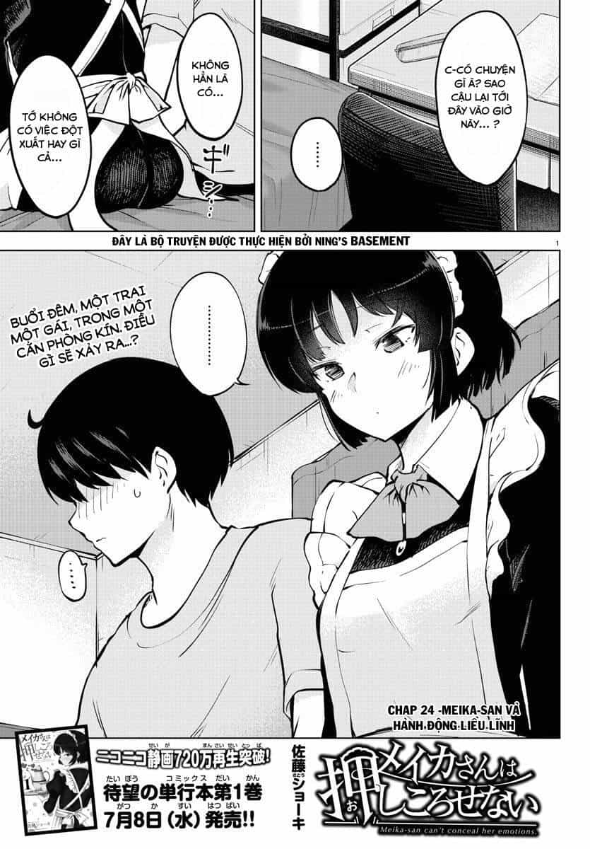 Meika-San Can't Conceal Her Emotions - Chương 24.1 - ảnh 2