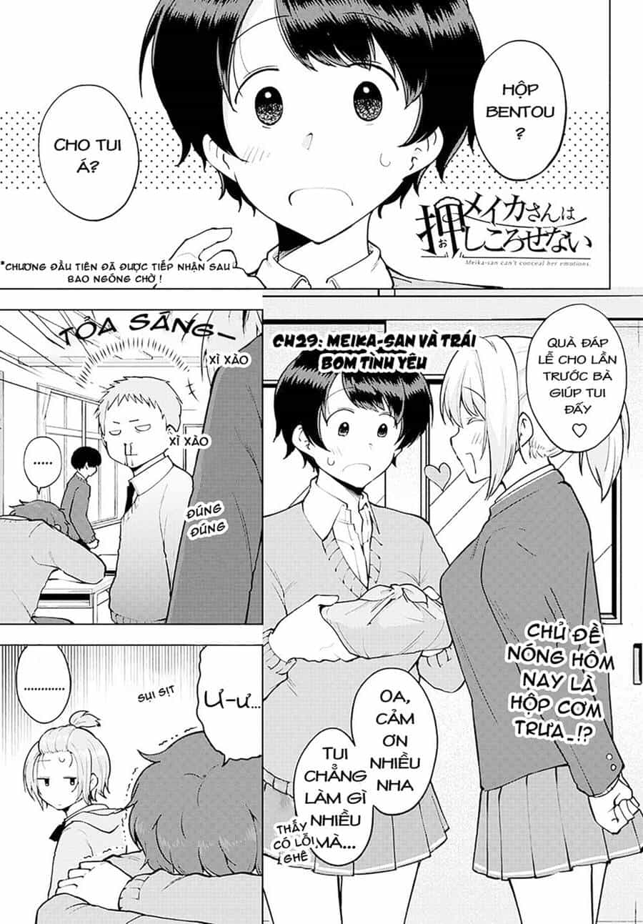 Meika-San Can't Conceal Her Emotions - Chương 29 - ảnh 2