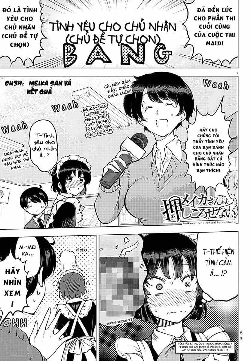 Meika-San Can't Conceal Her Emotions - Chương 34 - ảnh 2