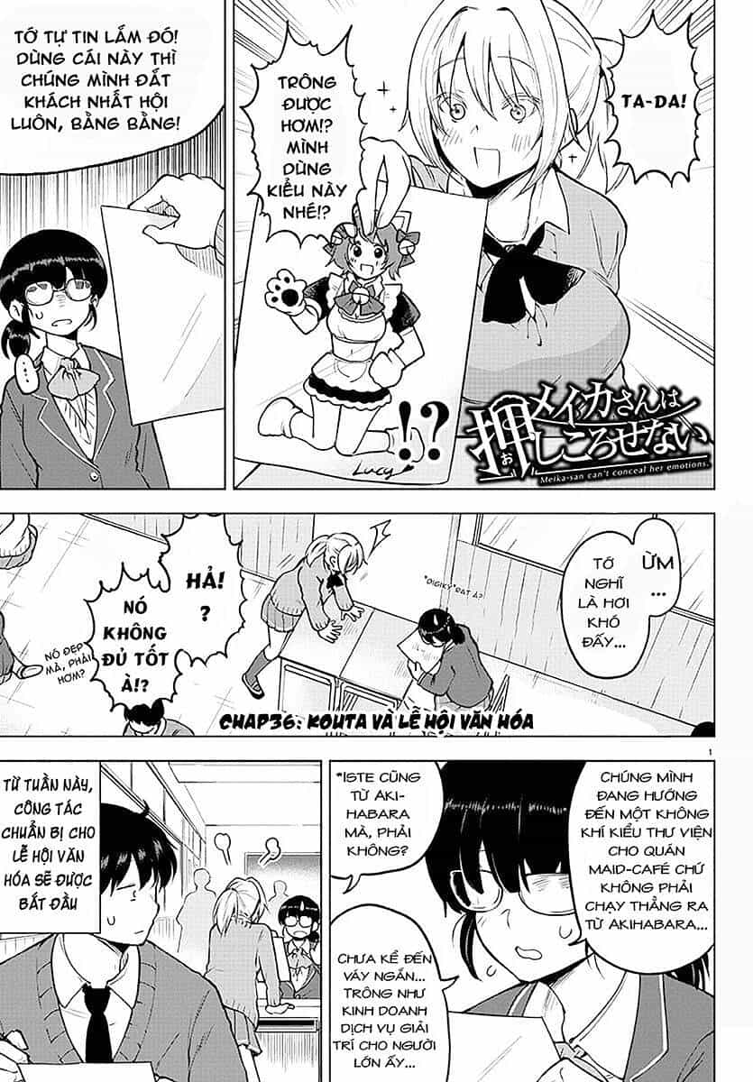 Meika-San Can't Conceal Her Emotions - Chương 36 - ảnh 2