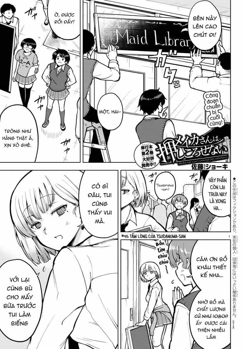 Meika-San Can't Conceal Her Emotions - Chương 45 - ảnh 1